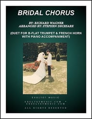 Bridal Chorus (Duet for Bb-Trumpet and French Horn - Piano Accompaniment) P.O.D. cover Thumbnail